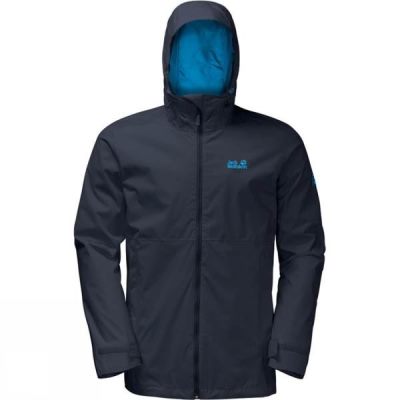 Chaquetas Jack Wolfskin Arroyo Hombre - Azul Marino - Chile XHV924168